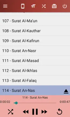 Zain Abu Kautsar Murottal android App screenshot 0